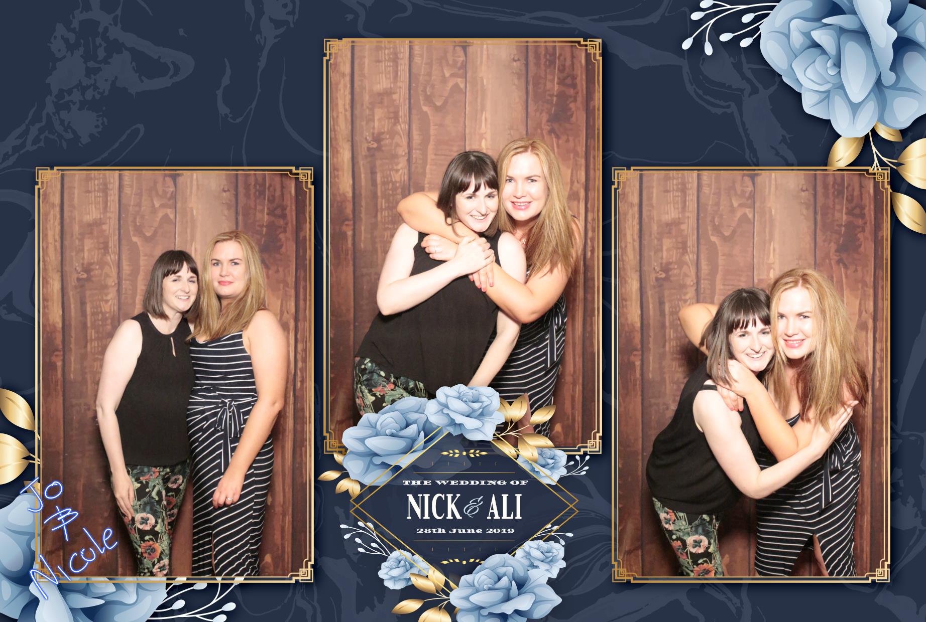 Nick & Ali's Wedding | View more photos from the event at gallery.myphotoboothexperience.co.uk/u/MyPhotoBoothExperienceLtd/Nick-Alis-Wedding